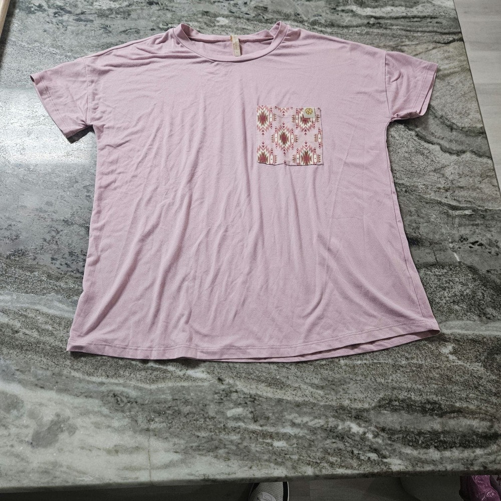 simply southern size small pocket tee